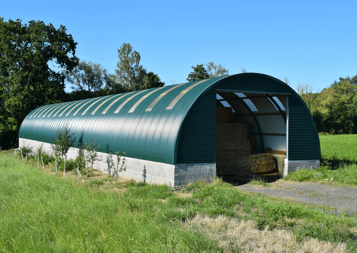 3048 - R8 - Opslagloods voor hooibalen