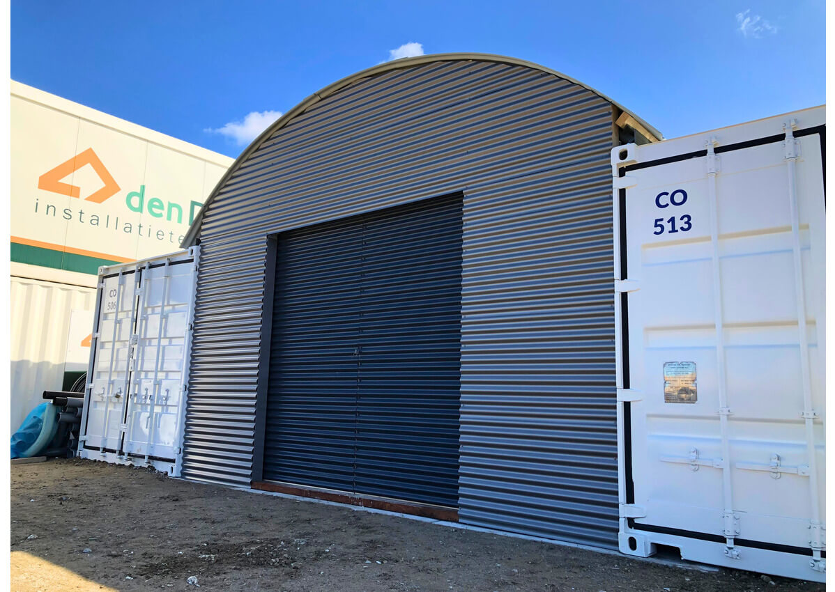 9994 - C5 - Containeroverkapping op werkplaats