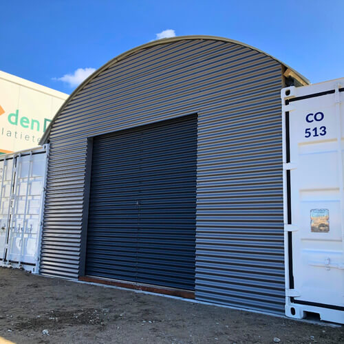 9994 - C5 - Containeroverkapping op werkplaats
